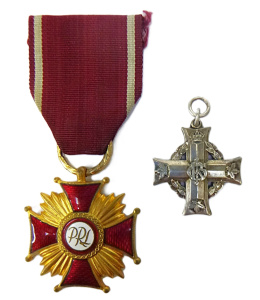2 x Medals inc WW1 1919 Canadian Memorial Cross awarded to Private Sidney Lional