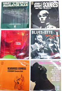 Group Lot Vintage Soul & Blues Vinyl LP Records - incl John Sharpe, Alligato