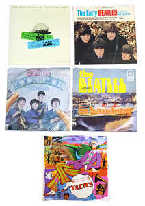 Group Lot Vintage The Beatles Vinyl LP Albums & Compilations - incl The Earl