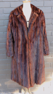 Lot 29 - Vintage Ladies Mink Fur coat by F McClean Fur Stylist Melbourne