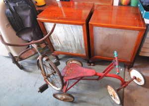 Lot 35 - Pair of 1970s Plessey C12P (C12P00) 15 ohms 12 Speaker Mounted in Cabin Lot 35 - Pair of 1970s Plessey C12P (C12P00) 15 ohms 12 Speaker Mounted in Cabin