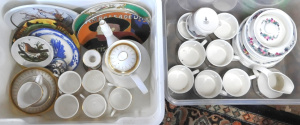 Lot 57 - 2 x Boxes Vintage Quality English & Other China - incl Part Set Roy
