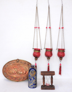 Lot 131 - Mixed group lot inc Vintage copper Jelly aspic mold 30cm Wide, Ceramic Lot 131 - Mixed group lot inc Vintage copper Jelly aspic mold 30cm Wide, Ceramic