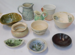 Lot 134 - Signed Kevin Boyd Australia Studio pottery Bowls & Jugs - various