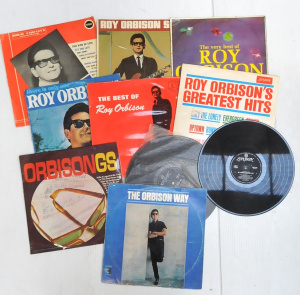 Lot 204 - Group Lot Vintage Roy Orbison Vinyl LP Records - incl The Orbison Way,