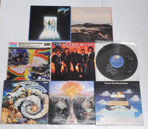 Lot 228 - Lot of Moody Blues Vinyl LP Records incl Octave, This is the Moody Bl Lot 228 - Lot of Moody Blues Vinyl LP Records incl Octave, This is the Moody Bl