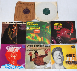 Lot 233 - Lot of Vintage Little Richard LP Vinyl Records incl The Rill Thing, He