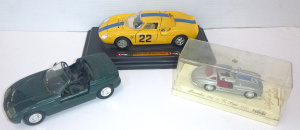 Lot 273 - Group Lot of Vintage Diecast cars inc Burago Ferrari 250 LM Monza 1966