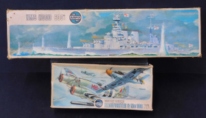 Lot 306 - 2 Vintage unmade Model Airfix kits - Dogfight Doubles - Beaufighter &a Lot 306 - 2 Vintage unmade Model Airfix kits - Dogfight Doubles - Beaufighter &a