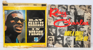 Lot 313 - Vintage Ray Charles Vinyl LP Albums incl Have A Smile With Me on & Lot 313 - Vintage Ray Charles Vinyl LP Albums incl Have A Smile With Me on &
