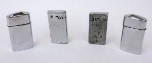 Lot 346 - 4 x Windproof Cigarette Lighters incl Sayonara 107 Deco Design, No Bra Lot 346 - 4 x Windproof Cigarette Lighters incl Sayonara 107 Deco Design, No Bra