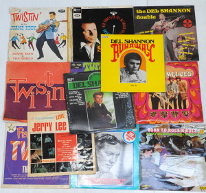 Lot 347 - Lot of Vintage 1950s Rock n Roll Vinyl LP Records & Compilations i