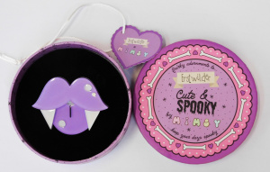 Lot 350 - Boxed Modernist Ernst wilder Brooch - Cute & Spooky - Eternal Ki Lot 350 - Boxed Modernist Ernst wilder Brooch - Cute & Spooky - Eternal Ki