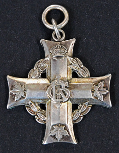 Lot 365 - WW1 1919 Canadian Memorial Cross awarded to Private Sidney Lional Perk