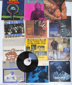 Lot 373 - Lot of Vintage Assorted Blues Vinyl Lp Record Compilations incl Lighti Lot 373 - Lot of Vintage Assorted Blues Vinyl Lp Record Compilations incl Lighti