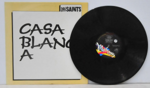 Lot 381 - Vintage Australian Vinyl Lp Record - The Saints Casablanca - stickers