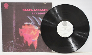 Lot 399 - Vintage c1970 Vinyl Lp Record - Black Sabbath Paranoid - 1st Australia