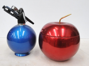 2 x Pieces of Vintage Anodized Items incl Globe Master Soda Siphon & Lemar I