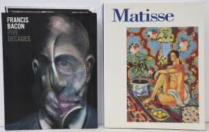 2 x SC Vintage Art Reference Books - Francis Bacon 'Five Decades' Art Gallery of