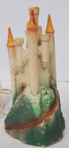 Vintage 1950s-60s Combex Night Light Rubber Castle - Made in England