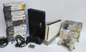 Lot 61 - Box lot of Video Game Consoles, Games & Accessories incl Playstatio