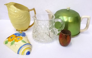 Lot 106 - Group lot of mostly Vintage Items inc, Carlton Ware jug, Lancaster wal