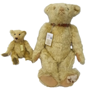Lot 142 - 2 x Ltd Ed Bears Paws Collectables Designer Bears inc, replica 1930s
