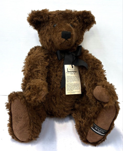 Lot 145 - c1994 Large Mitchell Tyrie, Melb made Uncle Ted chocolate brown Bear L