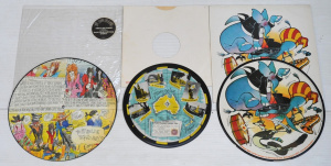 Lot 174 - 3 x vintage Picture Disc Records - 12 The Dogs D'Amour 'Trail of Tears
