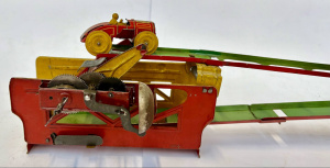 Lot 186 - c1920s Distler tin race car clockwork toy - Over the Top - working, co