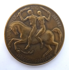 Lot 195 - Andor Meszaros Bronze Commemorative Plaque - 1851 - 1951 Centenary of
