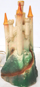Lot 210 - 1950s-60s Combex Night Light Rubber Castle - Made in England
