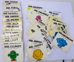 Approx 39 of 1970s Mr Men and Little Miss Books by Roger Hargreaves inc, Mr Nose