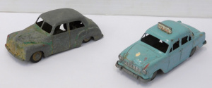 2 x Vintage Micro Models Australian made diecasts - G 33 FE Holden Sedan Police