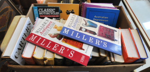 Box Lot of Antique Guide Books incl Millers, Carters Price Guides, Allan Carter
