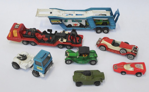 Group lot Vintage Matchbox Model Diecasts inc Superkings K10 & K13-2 Transpo
