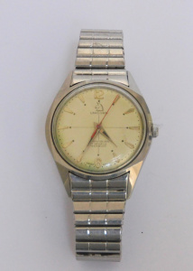 Vintage Mens Unicorn Amphibian Manual wind Wrist Watch - stainless steel, Incabl