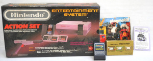 Lot 157 - Lot of Vintage Toy & Video Game ephemera - Boxes incl Nintendo NE