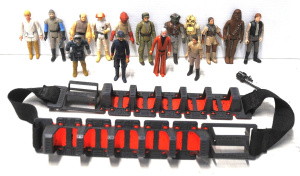 Lot 172 - Lot of Vintage Star Wars Figures incl Star Wars Bandolier Strap action