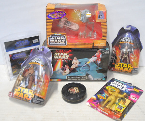 Lot 182 - Lot of Boxed Star Wars Episode I-III Toys & Figures incl Star Wars