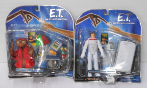 Lot 217 - 2 x Mint Boxed ET Extra Terrestrial Interactive Figures incl ET with C
