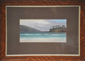 Charles Young (Active c1885 - 1920) Framed Oil Painting - The Pirates Bay, Eagle