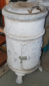 Lot 12 - c1900s White Frost Refrigerator Icebox - Approx 110cm H