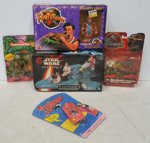 Lot 88 - Lot of Tv & Movie Mint Carded Action Figueres & Toys incl Star