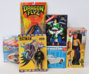 Lot 148 - Lot of Vintage Mint Boxed & Carded Toy & Action Figures incl U