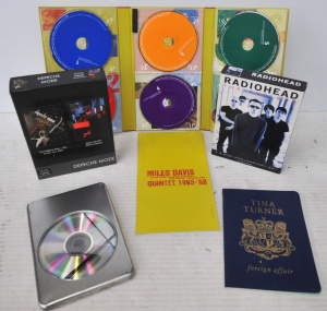 Lot 169 - 5 x Musical DVD & CD Box Sets incl Radiohead, Depeche Mode, Miles