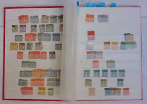 Lot 173 - Stamp Album & Contents - Australian Colonial Postage & Duty St