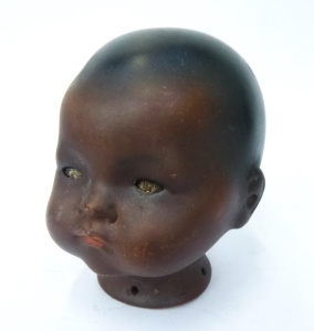 Lot 209 - Early 11900s German Armand Marseilles 341 Bisque Negro Baby Doll Head Lot 209 - Early 11900s German Armand Marseilles 341 Bisque Negro Baby Doll Head