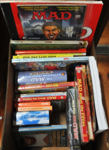 Box lot - Mad omic Book Reference Books & Comics - Mad about the 50s, The Ma