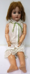 Early 1900s Large German Simon Halbig Kammer & Reinhard Bisque Headed doll